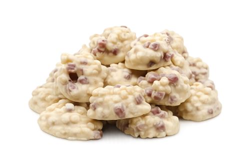 Malinové hrudky v jogurtu 250 g